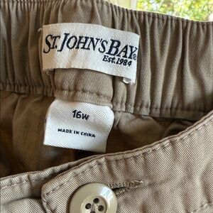 St. John's Bay Khaki Trousers